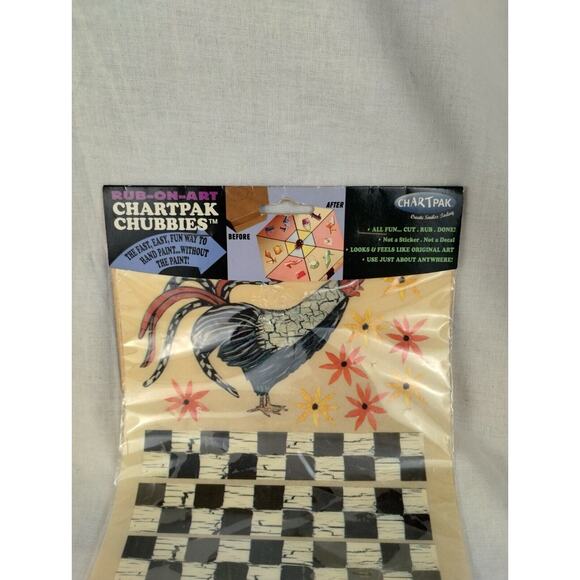 Vintage Rub on Chartpak Chubbiest - Crackle Doodle 2002 Actuations - DiClemente - Picture 5 of 6